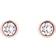 Ted Baker Boucles oreilles Femme TBJ1084-24-02 Transparent, Doré rose