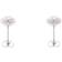 Ted Baker Boucles oreilles TBJ1084-01-02 Argent Argent, Transparent