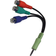 Samsung 3.5mm-3RCA M-F 0.1m