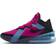 NIKE LeBron 18 Low Neon Nights - Fireberry/Light Blue Fury/Pure Platinum/Black