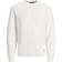 Jack & Jones Blacamp Knit Structure Crew Neck White