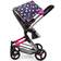 Bayer Combi Dolls Pram Neo Vario with Stars