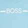 HUGO BOSS Boy's Logo Print Short Sleeve T-Shirt - Sea Green