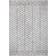 Bloomingville Tapis de coton À motif Noir-blanc Blanc, Noir cm