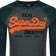 Superdry Vintage Logo Duo Sweatshirt - Mottled Forest Green
