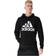 Adidas Essentials Big Logo Hoodie - Black/White