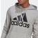 Adidas Essentials Big Logo Hoodie - Medium Grey Heather/Black