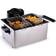 Alpina Friteuse électrique 5L Double Cuve Amovible 2000 Watt