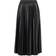 Vila Nitban Pleated Midi Skirt - Black