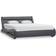 vidaXL Bed Frame with LED 60cm