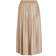 Vila Nitban Pleated Midi Skirt - Beige/Sandshell