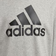 Adidas Essentials Big Logo Sweatshirt - Medium Grey Heather/Black