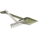 Dantoy Green Bean Shovel & Rake 50cm