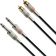 Adam Hall 2RCA-2x6.3mm 3.3ft