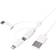 LogiLink USB A-USB Micro B/Litghning/USB C
