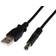 StarTech USB A-5.5mm Power Cable M-M 2m