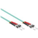 MicroConnect Multimode OM3 50/125 ST/UPC-ST/UPC LSZH 0.5m