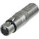Neutrik NA3M5F XLR-XLR M-F Adpater