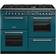 Stoves Richmond Deluxe S1100G 110cm Gas Kingfisher Teal Blue