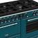 Stoves Richmond Deluxe S1100G 110cm Gas Kingfisher Teal Blue