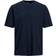 Jack & Jones Boxy Fit Cotton T-shirt - Blue/Navy Blazer