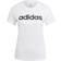 Adidas Women's Loungewear Essentials Slim Logo T-shirt - White/Black