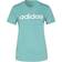 adidas Women's Loungewear Essentials Slim Logo T-shirt - Mint Ton/White