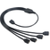 Akasa Addressable Splitter 4-Pin RGB -4x4-pin RGB 0.5m
