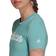 Adidas Women's Loungewear Essentials Slim Logo T-shirt - Mint Ton/White