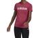 Adidas Women's Loungewear Essentials Slim Logo T-shirt - Wild Pink/White