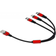 DeLock USB A-USB Micro-B/Lightning/USB C 2.0
