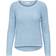 Only Geena Xo L/S Pullover Knt Blue Female