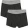 Minymo Bamboo Boxers 2-pack - Dark Grey Melange (5162-121)