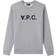 A.P.C. VPC Logo Crewneck Sweatshirt - Grey