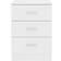 vidaXL 800462 High Gloss White Sängbord 35x38cm