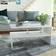 vidaXL Chipboard Coffee Table 59x90cm