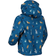 Regatta Kid's Ellison Printed Waterproof Jackets - Petrol Blue