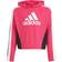 adidas Colorblock Crop Top Tracksuit - Team Real Magenta/White/Black (GT6907)