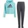 Adidas Colorblock Crop Top Tracksuit - Mint Ton/Multi/White (H26618)