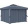 vidaXL Gazebo with Curtain