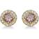 Mads Z Madeleine Earrings - Gold/Diamonds