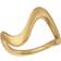 ByBiehl Wave Large Ring - Gold