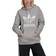 Adidas Women's Adicolor Trefoil Hoodie - Medium Grey Heather