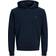 Jack & Jones Solid Hoodie - Blue/New Navy