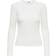 Only Puff Sleeve Top - White/Cloud Dancer