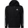 Adidas Essentials Fleece 3 Stripes Full Zip Hoodie Men - Black