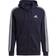 Adidas Essentials Fleece 3 Stripes Full Zip Hoodie Men - Legend Ink