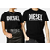 Diesel T-Diego Logo T-shirt Unisex - Black