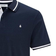 Jack & Jones Jersey Polo Shirt - Blue/Navy Blazer