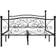 vidaXL Bed Frame with Slatted Base 105cm Sengeramme 120x200cm